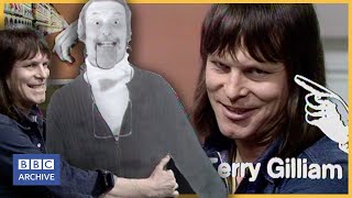 1974 TERRY GILLIAM on CUTOUT ANIMATION  The DIY Film Animation Show  Classic clips  BBC Archive [upl. by Herrod]