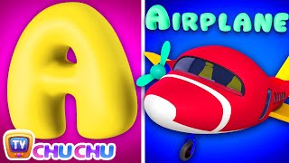 ABC Vehicles Phonics Song 4  ChuChu TV Transportation Song for Kids  Learn Vehicles and Phonics [upl. by Bartie]