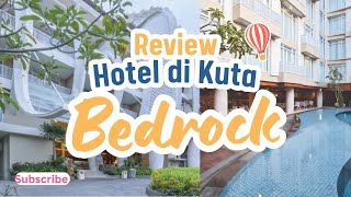 Review Bedrock Hotel Kuta Bali Dekat Pantai Jerman [upl. by Ing60]