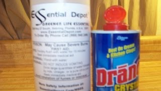 How to Make Homemade Lye Soap Use Drano Crystal Lye [upl. by Anetsirhc]