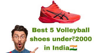 Volleyball shoes under ₹2000 in India🇮🇳 [upl. by Ahsiret370]