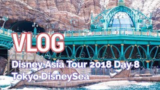 VLOG Disney Asia Tour  Day 8 Tokyo DisneySea [upl. by Annot419]