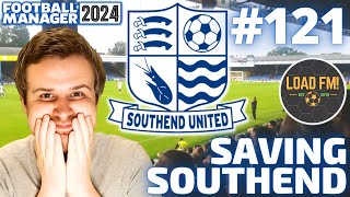 FM24  Saving Southend  EPISODE 121  THE YELLOW WALL AWAITS  Football Manager 2024 [upl. by Anilatac]