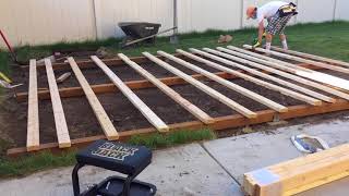 How to Build A Shed By Yourself 12 x 16 [upl. by Jed]