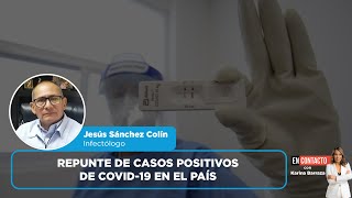 Repunte de casos positivos de Covid19 en el país  EN CONTACTO [upl. by Ogir331]