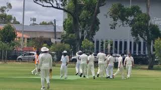 cannington 6th vs jandakot 1st innings batting before break [upl. by Arrotal624]