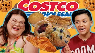 Kristin amp Jen Try Every Costco Baked Good  Kitchen amp Jorn [upl. by Julius771]