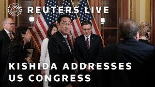 LIVE Japanese Prime Minister Fumio Kishida addresses a joint meeting of US Congress [upl. by Daffy]