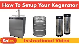 How To Setup a KegLand Series 4 Kegerator [upl. by Etteyniv]