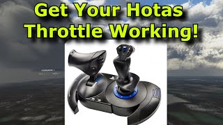 FS2020 Throttle Not Working On Your Hotas One4X This should Help [upl. by Aida129]