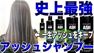 【一生アッシュ】史上最強のアッシュシャンプーで髪を洗った結果がヤバイ…【美容室メロウ】 [upl. by Noinatrad681]