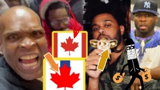 50Cent Robbed❗ Did Drake vs Kendrick Lamar really Become Canada Toronto vs West Coast⁉️The Weeknd [upl. by Salakcin]