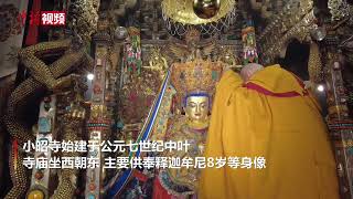 Panchen Lama worships Buddha and lectures at Ramoche Temple [upl. by Sihun]