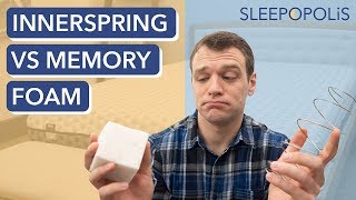 Innerspring vs Memory Foam Mattresses  Which Is Better For You [upl. by Ewan]