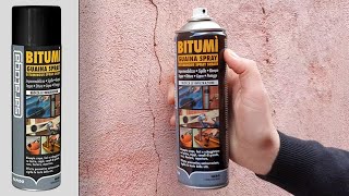 Guaina Bituminosa a Spray Impermeabilizzante Sigillante Saratoga Bitumì 500ML [upl. by Resarf]