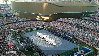 Super Bowl Halftime Show from inside SoFi Dr Dre Snoop Mary J Blige Eminem amp Kendrick Lamar [upl. by Raven361]