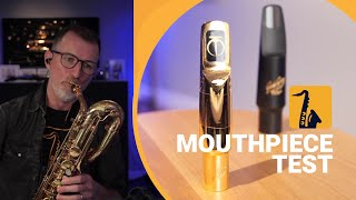 Bari Sax Mouthpiece Shoot Out  Jody Jazz [upl. by Lyckman]