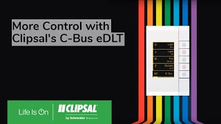 Clipsal CBus eDLT Enhanced Dynamic Labelling Technology [upl. by Burt]