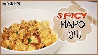 Weylies Kitchen Spicy Mapo Tofu COOKFORMOM  ilikeweylie [upl. by Eixela]