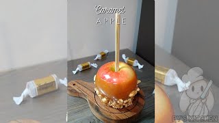 3 Ingredients Caramel Apples 🍎 [upl. by Llenrag]