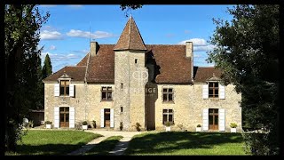 A Beautiful Chateau with Medieval Origins Gironde Aquitaine France [upl. by Roque]