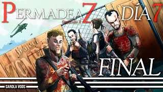 PermadeaZ Día 7 🧟 Épico final en la prisión 🧟 PROJECT ZOMBOID  Gameplay Español  CAROLA [upl. by Nitas518]