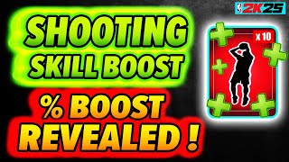 FINALLY  BOOST of Shooting Skill Boost Revealed on NBA 2K25 [upl. by Nairrot]