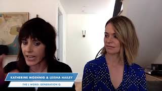 Katherine Moennig and Leisha Hailey chat about the new season of quotThe L Word Generation Qquot [upl. by Bright357]