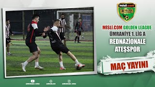 Mislicom Golden Lig  UMRANIYE 1LİG A  12 Hafta  REDNAZİONALE  ATEŞSPOR [upl. by Germaun]