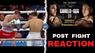 Canelo Beats GGG  Canelo Alvarez vs GGG 3  Post Fight Reaction [upl. by Kremer114]