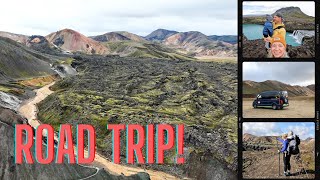 Landmannalaugar Hiking  Hot Spring  Happy Campers 4x4 Van [upl. by Grayson]