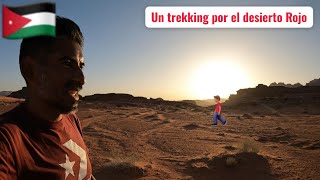 JORDANIA 🇯🇴  EPISODIO 1️⃣4️⃣  TREKKING 🚶🏽 en el DESIERTO 🏜️ ROJO de WADI RUM 🐪 [upl. by Hukill]