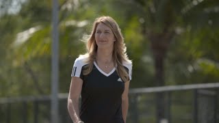 Steffi Graf I hope Serena breaks grand slam record [upl. by Notnats810]