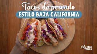 Tacos de pescado estilo Baja California [upl. by Rundgren]