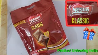 Nestle Classic Chocolate Pack Unwrapping 🍫 [upl. by Aimerej]