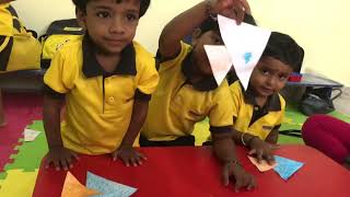 Kidzee bettadasanapura  Playgroup  fish craft  parents corner [upl. by Myo]