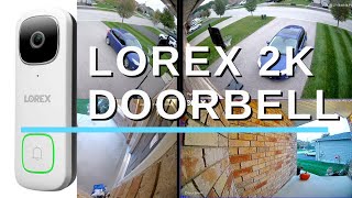 Lorex 2K Security Doorbell  Should You Buy It [upl. by Atalanta]