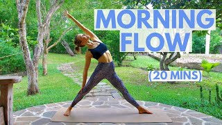 MORNING YOGA To Relax  Energise  21 minute Morning Flow  Tana Yoga [upl. by Thorfinn544]