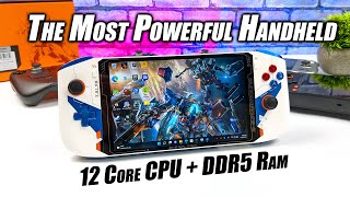 The Most Powerful HandHeld Yet A 12 Core CPU  DDR5 Ram Amazingly Fast [upl. by Kloster142]