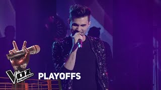 Playoff TeamTini Lucas canta quotA partir de hoyquot de David Bisbal  La Voz Argentina 2018 [upl. by Roanne63]