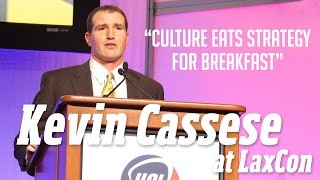 Kevin Cassese at LaxCon Culture Eats Strategy [upl. by Lednahc123]