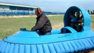 Driving a OneMan Hovercraft [upl. by Cordalia]