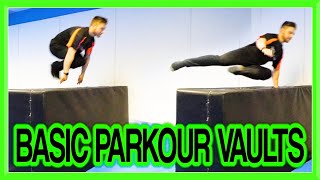 Parkour Basic Vaults Tutorial Kong Speed Dash Reverse etc  Fraser Malik How to [upl. by Xerxes651]