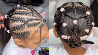 Super Cute Kid Braid Style  Design Braids [upl. by Annawyt]