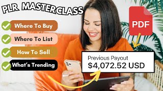 PLR Masterclass  PLR Products  How to sell PLR Products  Edit PLR Products  What to sell NOW 🎄🎄 [upl. by Anaila937]