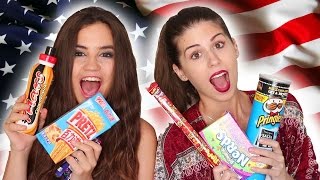 PROBANDO DULCES AMERICANOS Con Teresa Macetas  TASTING AMERICAN AND JAPANESE CANDY [upl. by Ynohtnaeoj976]