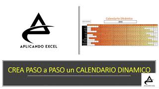 Crea PASO a PASO este Calendario Dinámico en Excel con Macros  2023 o el año que tu quieras [upl. by Gad]