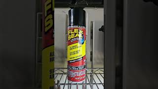 REVIEW Flex Seal 14 oz Black Stop Leaks Instantly Waterproof Rubber Spray On Sealant Coating [upl. by Karlis]