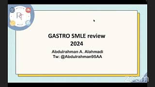 SMLE review course 2024  Gastroenterology  DrAbdulrahman Alahmadi [upl. by Josias]