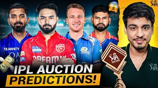 IPL Auction 2025 BOLD PREDICTIONS 🔥🤯  PUJAB KINGS and GUJARAT TITANS IPL Auction 2025 [upl. by Ohnuj]